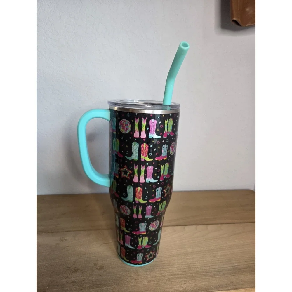 SWIG‎ LIFE: DISCO COWGIRL 40 OUNCE MEGA TUMBLER- FALL 2024 Boots Western